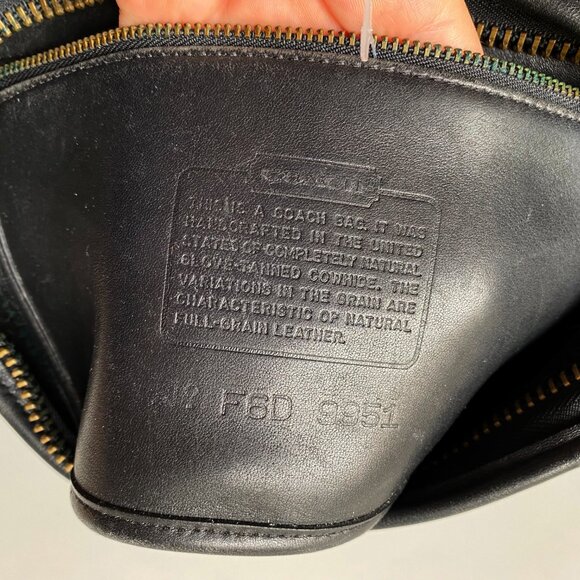 COACH Patricia's Legacy Leather Shoulder Crossbody Messenger Bag 9951 VTG - Picture 2 of 10